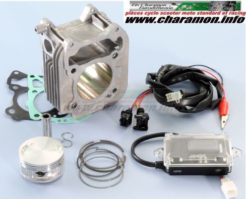 cylindre polini Piaggio vespa 125 S 4Temps 3V refroidissement par air D.61 - Image 1